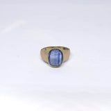 SAMPLE-SALE: Ring met aquamarijn