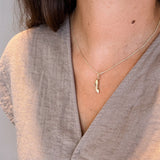 Vintage bedeltje met hakje - 2 cm