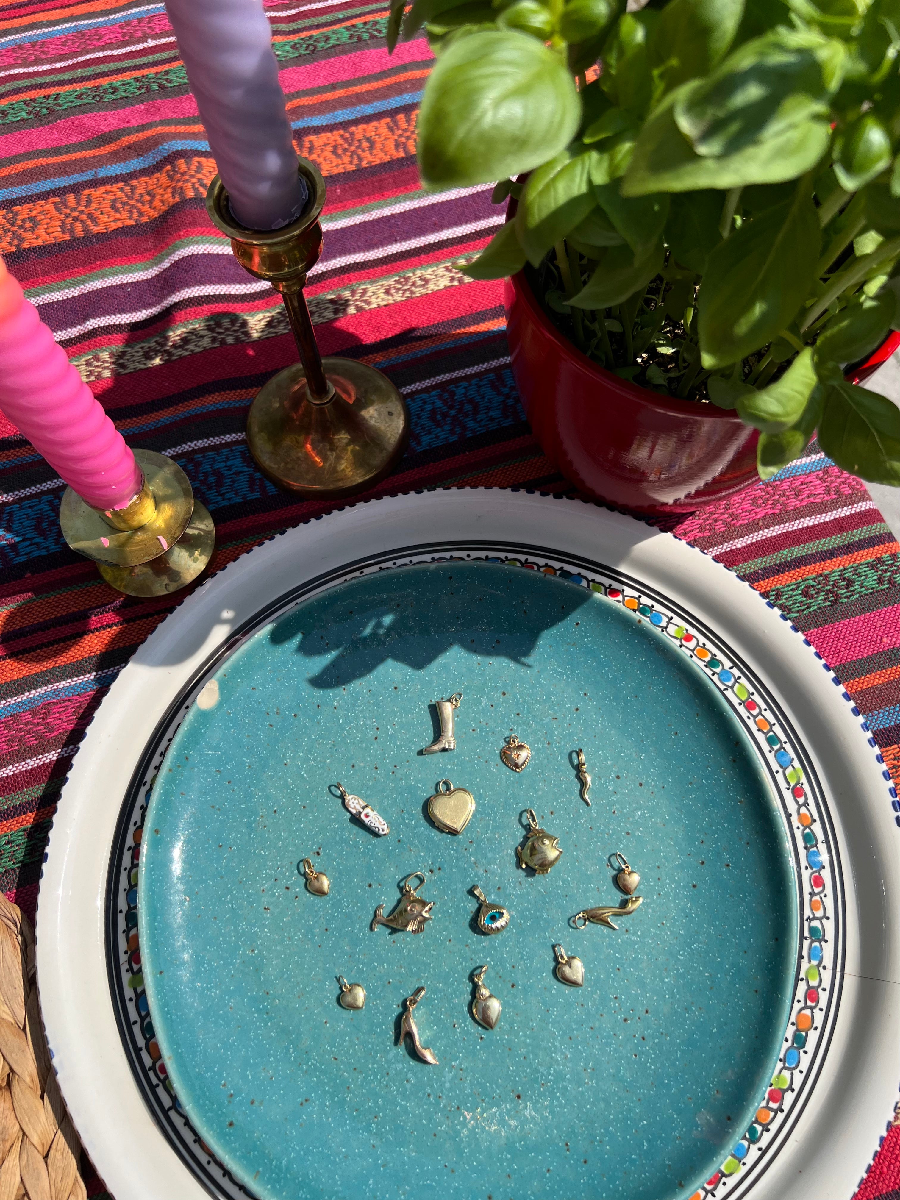 Vintage bedeltjes en hangers