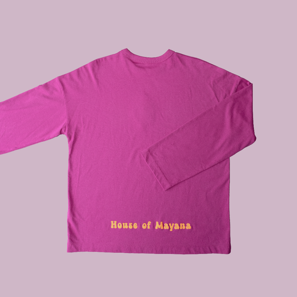 Longsleeve plat achter