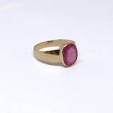 SAMPLE-SALE: Ring met roze toermalijn