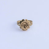 Vintage muntring maximilano | 14 karaat