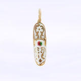 Vintage bedeltje spaanse slof