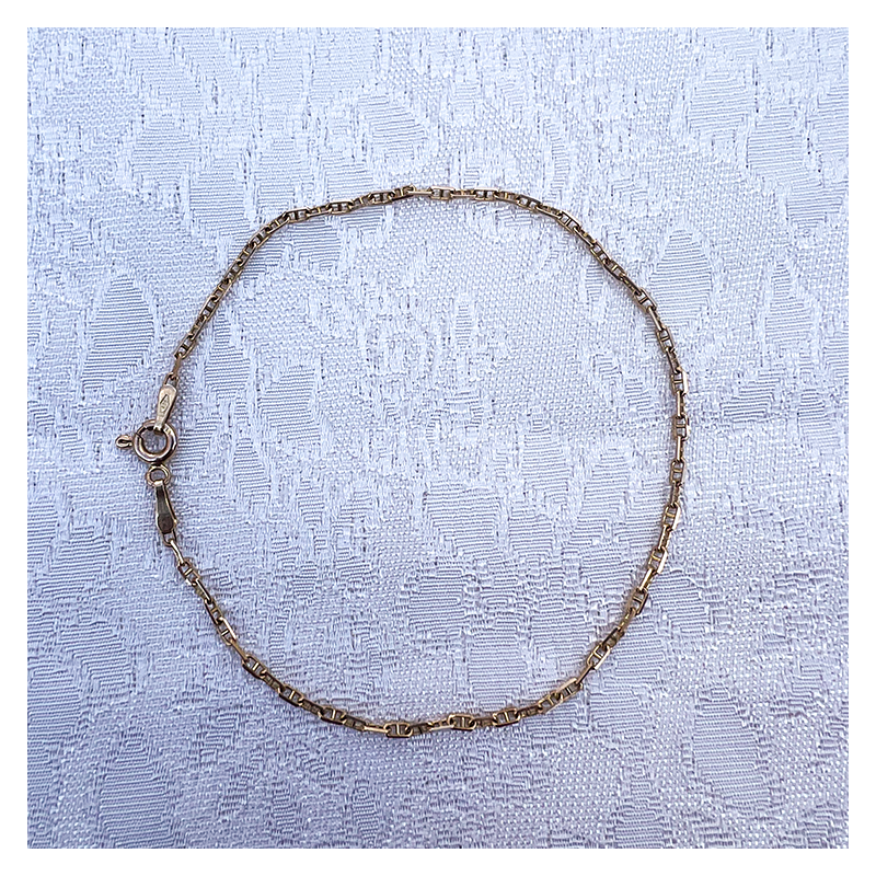 Vintage armband met gucci schakel